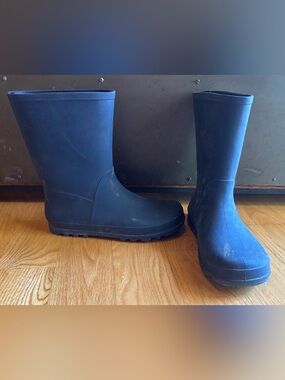 Cat & Jack Navy Blue Kids Rain Boots